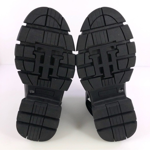 Tommy Hilfiger Men's Idan Black Multi Lace Up Boot 8.5M - Picture 3 of 10